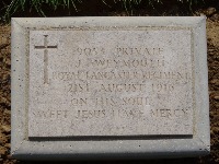 Struma Military Cemetery - Weymouth, John